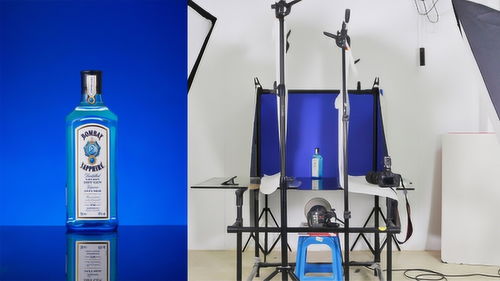 商業攝影簡易產品布光 002酒水玻璃拍攝教程