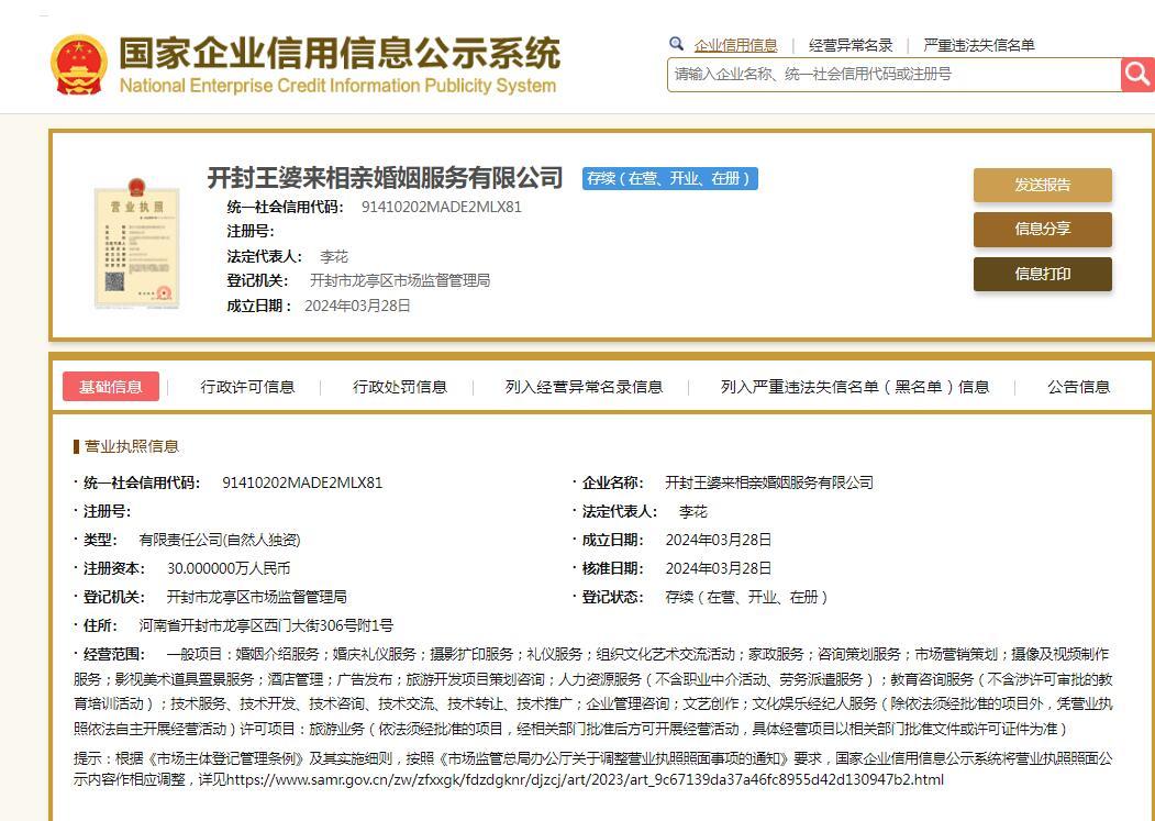 沒有“開封王婆”的“開封王婆婚介公司”,侵權(quán)嗎?