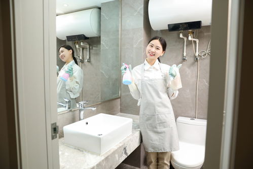 設圖網保姆保潔服務女性人物攝影圖 攝影